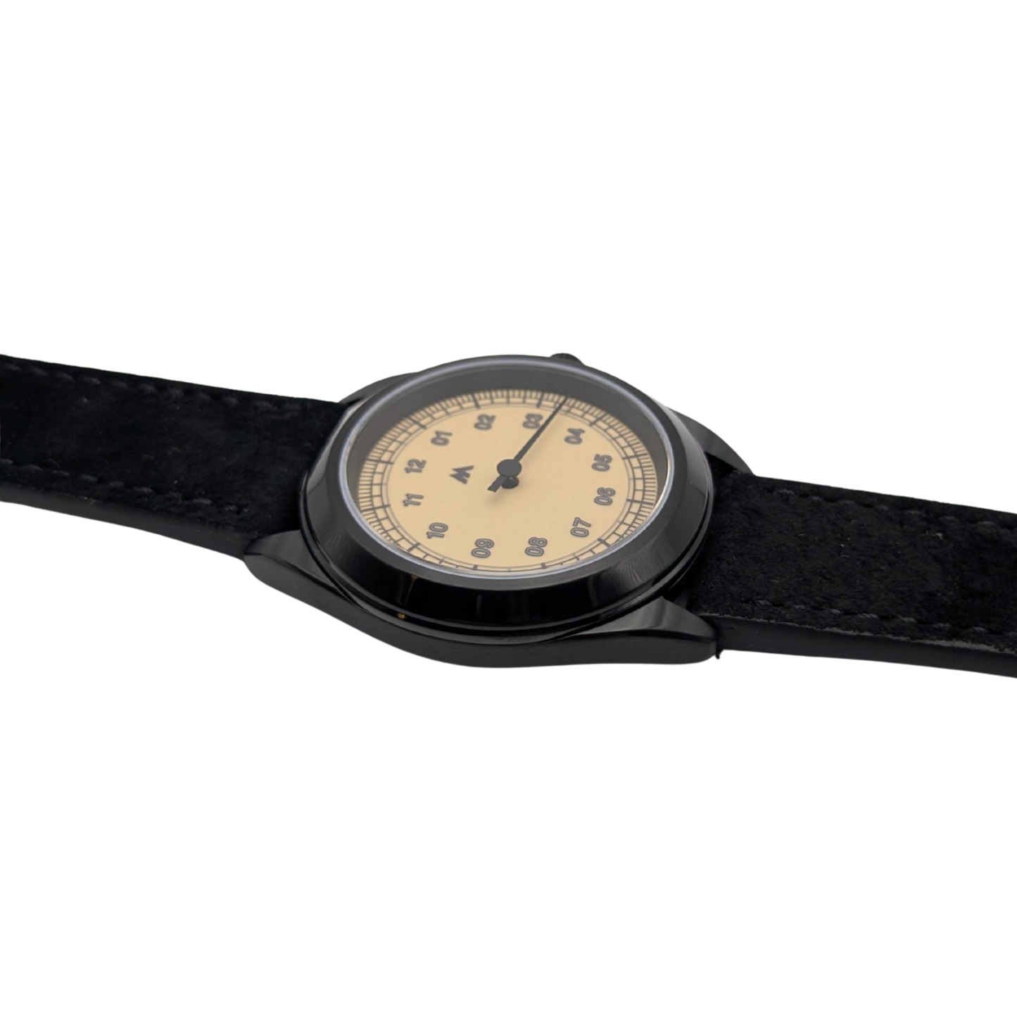 Quartz Watch - Mono Black Ultra Thin (38mm)