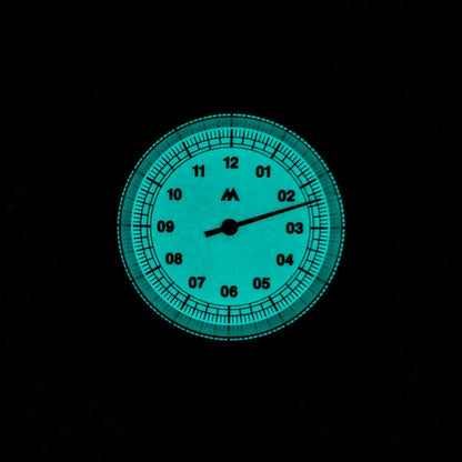 Quartz Watch - Mono Black Ultra Thin (38mm)