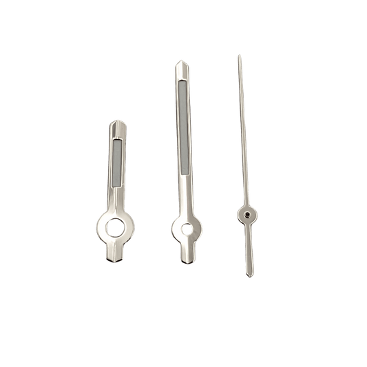 Aiguilles Quartz - Bâton Argent (Lume Suisse C1 Verte)