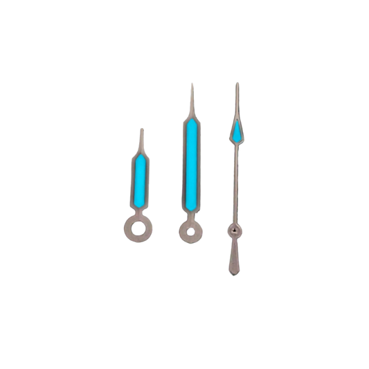Aiguilles Quartz - Seringue argentée (Lume Japonaise Bleue)