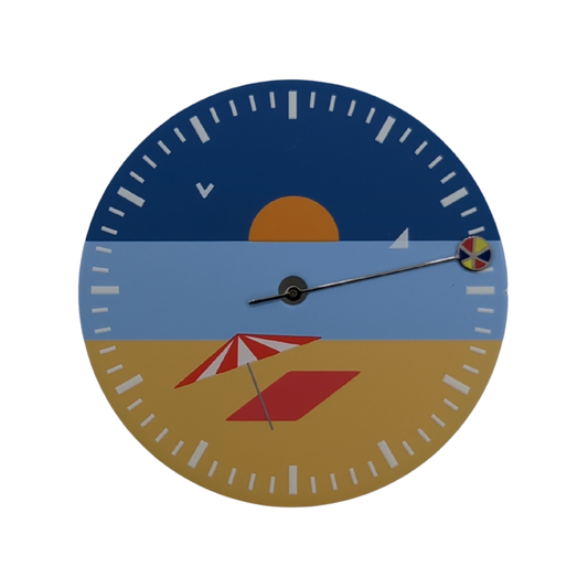 Bundle - Cadran La Playa + Trotteuse quartz Beach Ball (Pour mouvements Quartz)